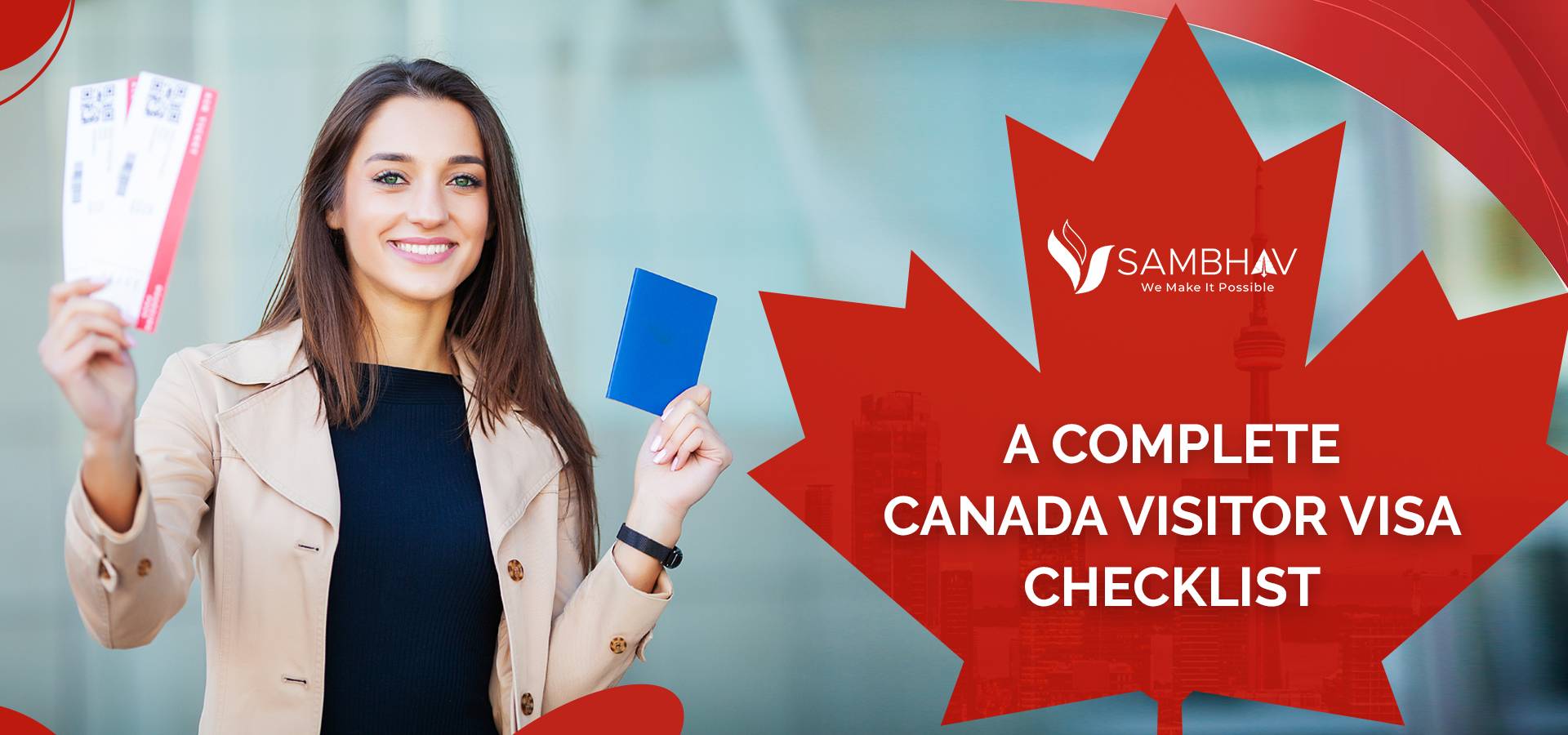 a complete visitor visa checklist
